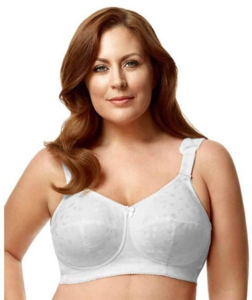 Elila Cotton Cup Wire-Free Nursing Bra - White – Big Girls Don't Cry  (Anymore)