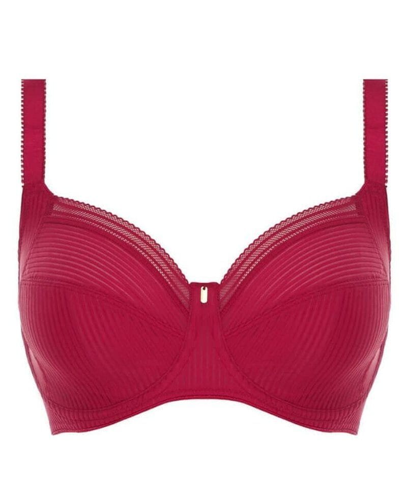 Fantasie Fusion Underwired Full Cup Side Support Bra - Red – Big