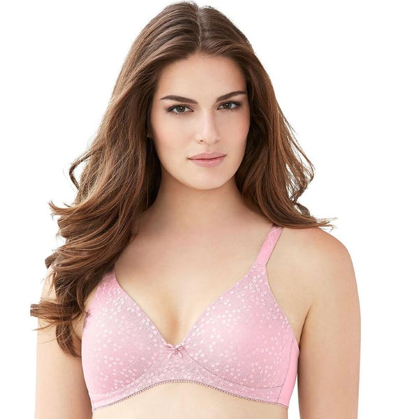 Elila Embroidered Wire-free Bra - Mocha