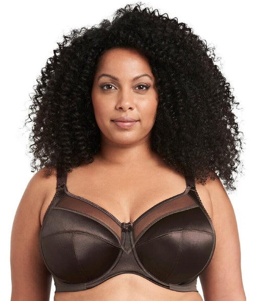 Buy Goddess Women's Plus Size Keira Underwire Banded Bra, Cinnamon, 34L at