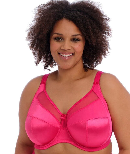Goddess Adelaide Banded Underwire Bra in Red FINAL SALE NORMALLY