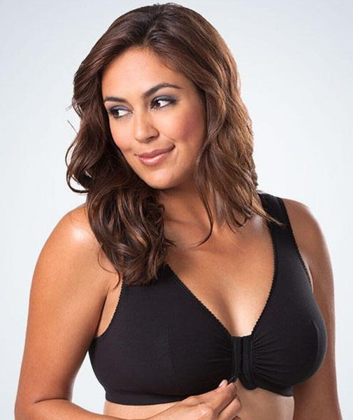 Leading Lady Lillian Back Smoothing Front Close Wire-free Bra - Whispe -  Curvy