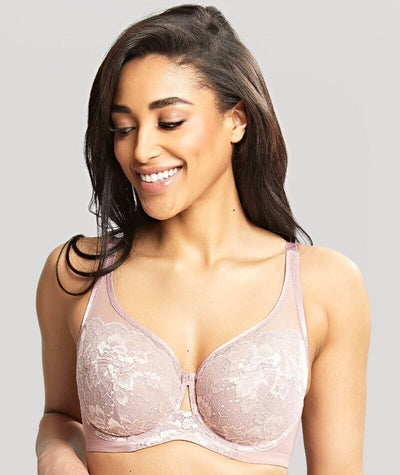 Bestform Floral Trim Wire-Free Cotton Bra With Lightly Lined Cups