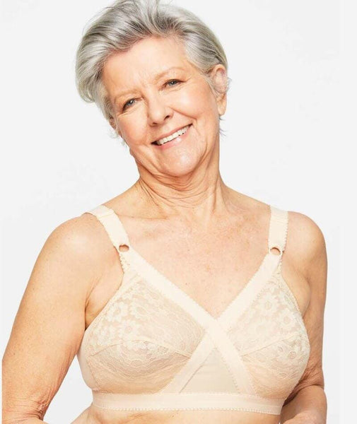 Leading Lady The Meryl Cotton Front Opening Wirefree Leisure Bra