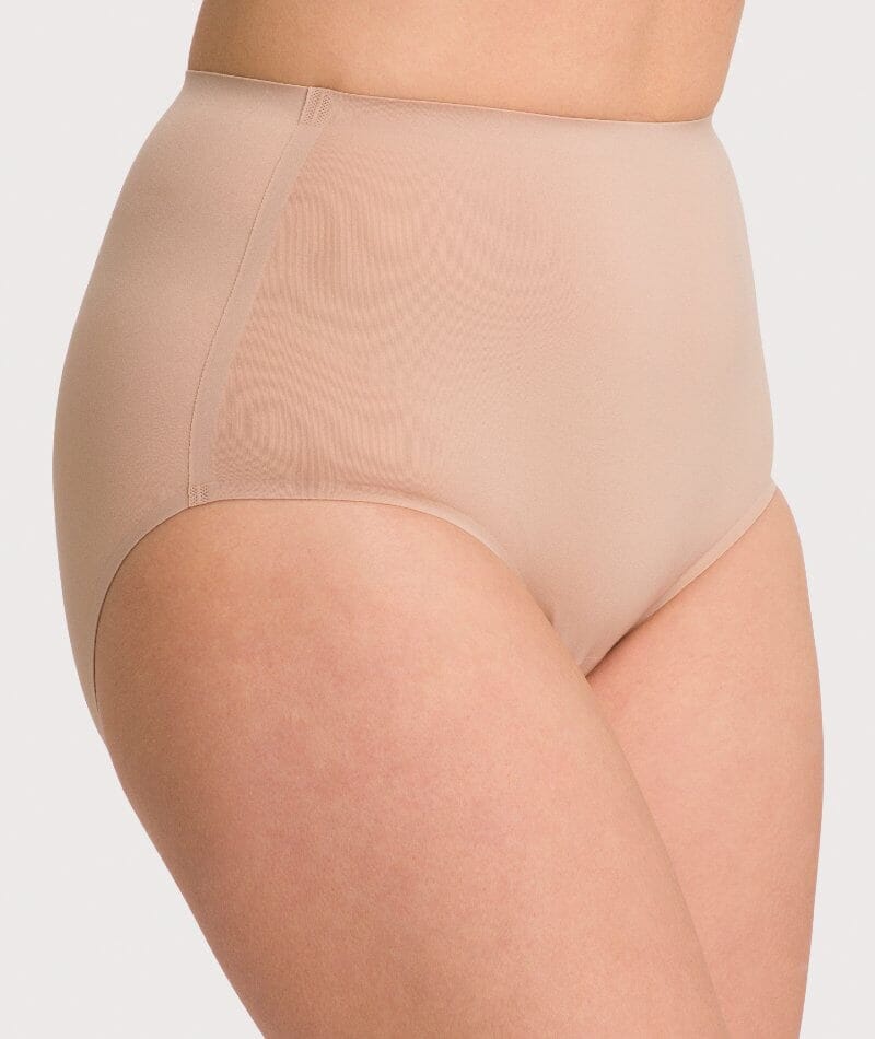 Underbliss Invisibliss No Show Seamless Full Brief - Nude – Big
